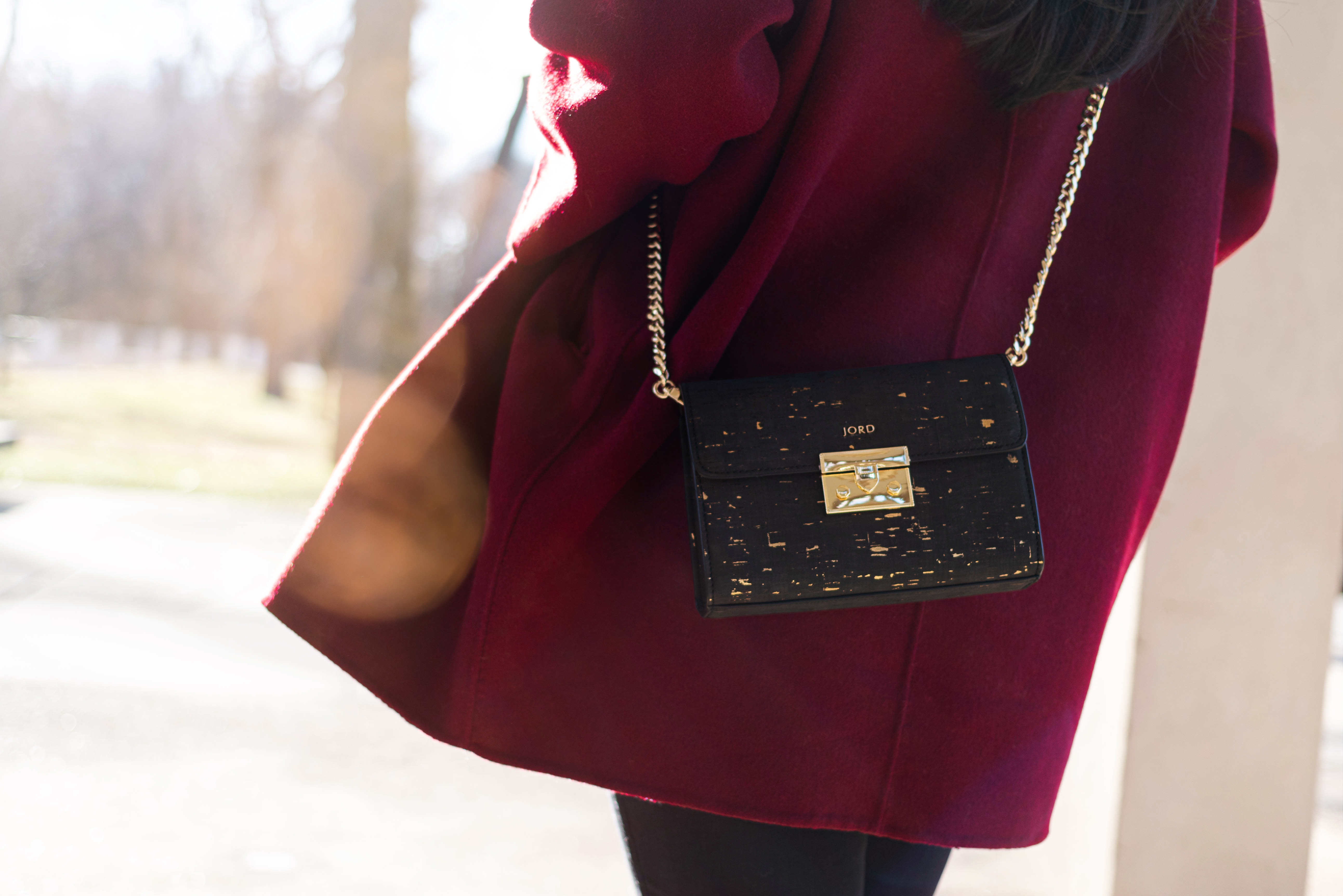 Jord - conscious fashion leather handbags black EcoMogul Magazine