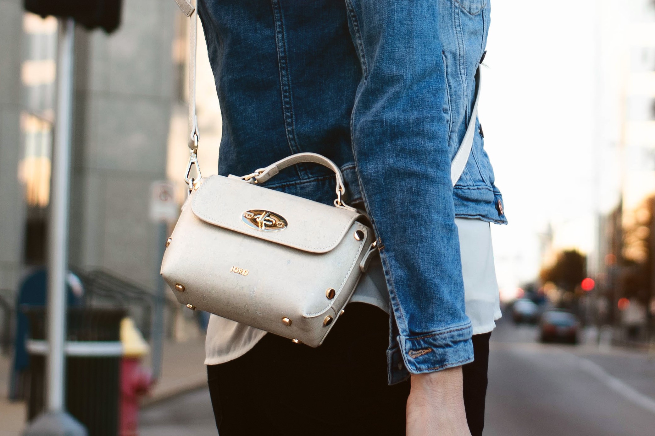 Jord - conscious fashion leather handbags white EcoMogul Magazine